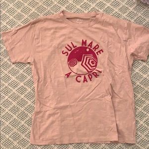 J. Crew graphic t shirt - Sul Mare A Capri